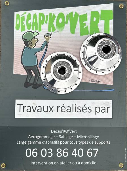 Polissage Miroir par Tribofinition de moyeux de Moto classique BSA à Bihorel près de Rouen en Normandie